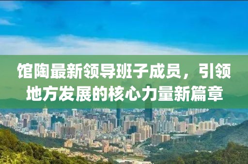 馆陶最新领导班子成员，引领地方发展的核心力量新篇章