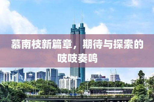 慕南枝新篇章，期待与探索的吱吱奏鸣