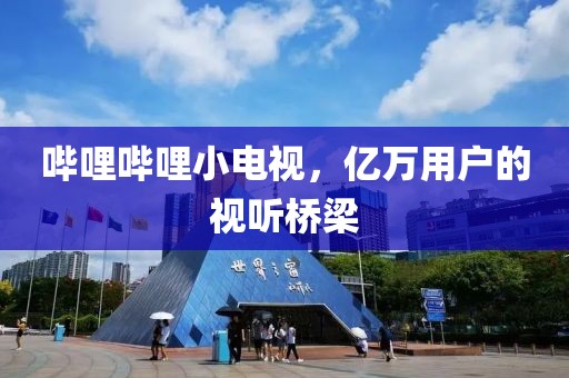 哔哩哔哩小电视，亿万用户的视听桥梁