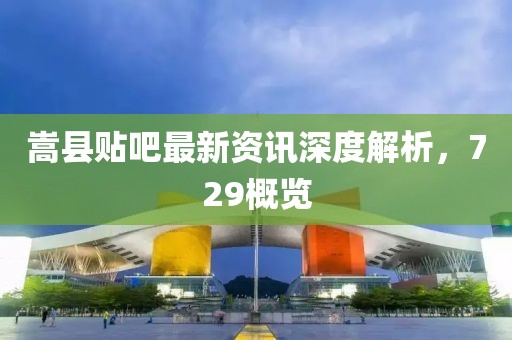 嵩县贴吧最新资讯深度解析，729概览
