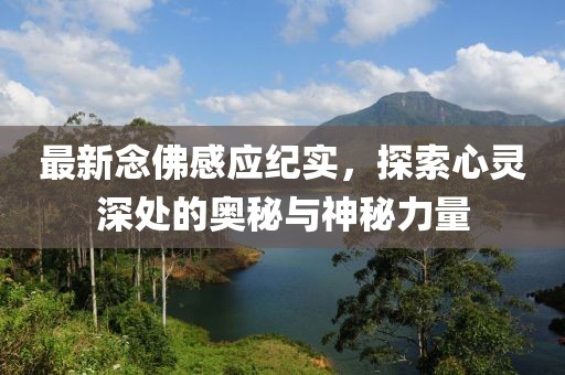 最新念佛感应纪实，探索心灵深处的奥秘与神秘力量