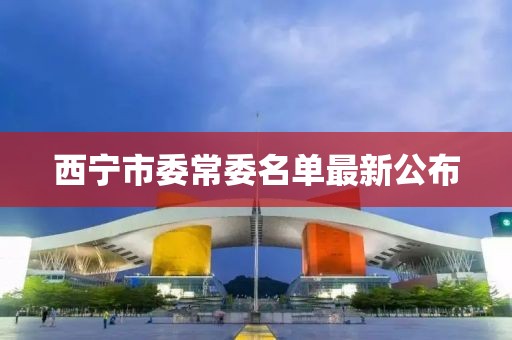 西宁市委常委名单最新公布