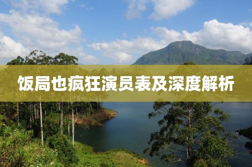 饭局也疯狂演员表及深度解析