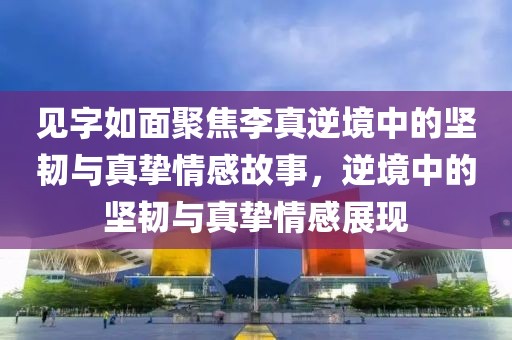 见字如面聚焦李真逆境中的坚韧与真挚情感故事，逆境中的坚韧与真挚情感展现