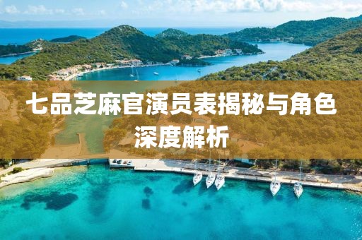 七品芝麻官演员表揭秘与角色深度解析