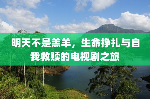 明天不是羔羊，生命挣扎与自我救赎的电视剧之旅
