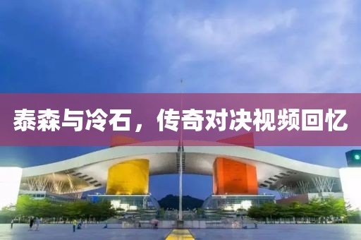 泰森与冷石，传奇对决视频回忆