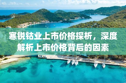 寒锐钴业上市价格探析，深度解析上市价格背后的因素