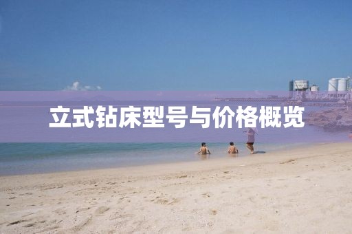立式钻床型号与价格概览
