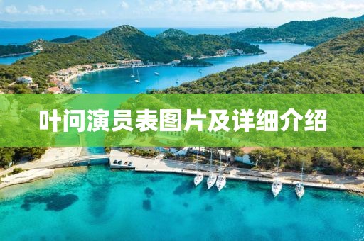 叶问演员表图片及详细介绍