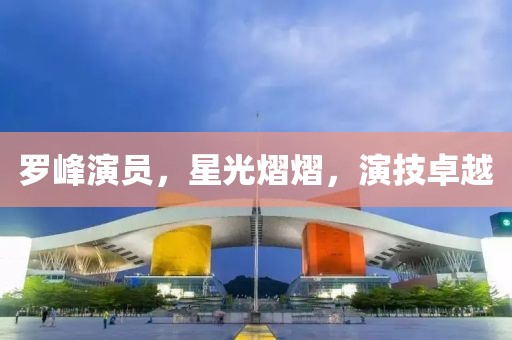 罗峰演员，星光熠熠，演技卓越