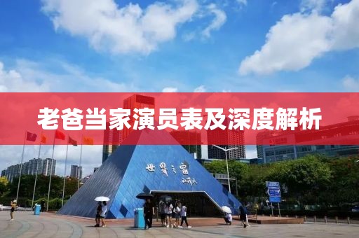 老爸当家演员表及深度解析