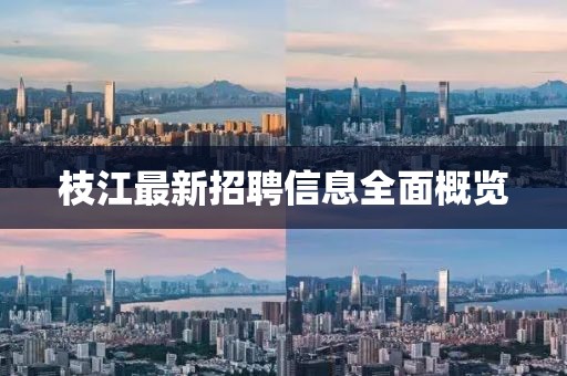 枝江最新招聘信息全面概览