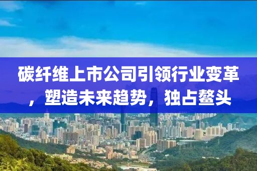 碳纤维上市公司引领行业变革，塑造未来趋势，独占鳌头