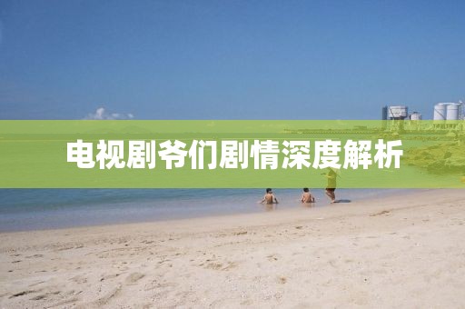 电视剧爷们剧情深度解析