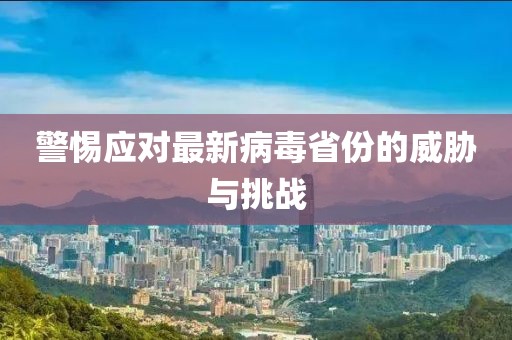 警惕应对最新病毒省份的威胁与挑战