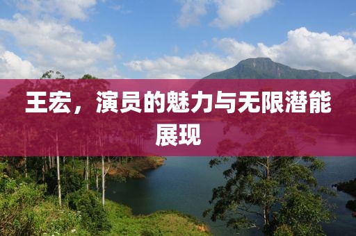 王宏，演员的魅力与无限潜能展现