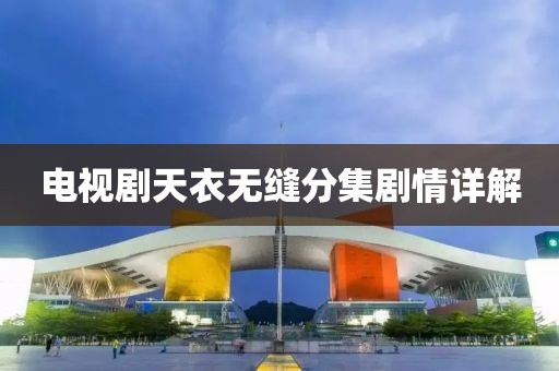 电视剧天衣无缝分集剧情详解
