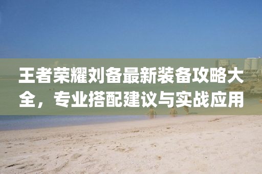 王者荣耀刘备最新装备攻略大全，专业搭配建议与实战应用