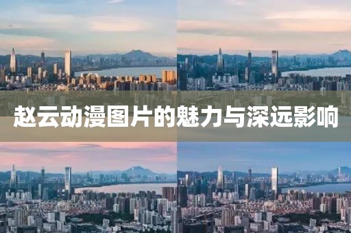 赵云动漫图片的魅力与深远影响