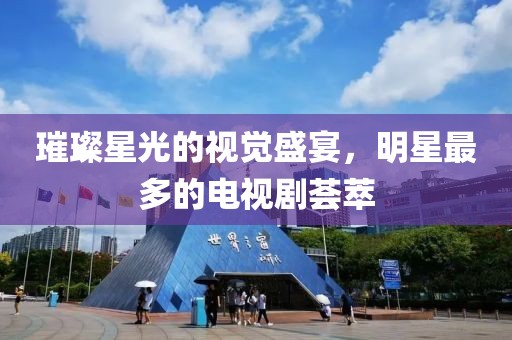 璀璨星光的视觉盛宴，明星最多的电视剧荟萃