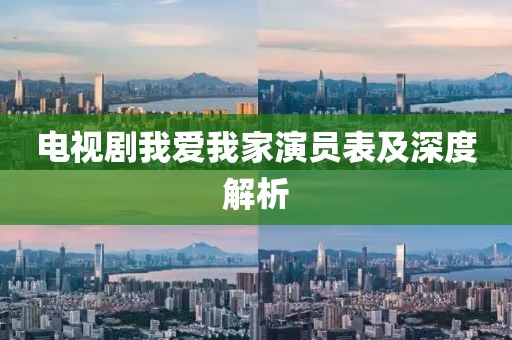 电视剧我爱我家演员表及深度解析