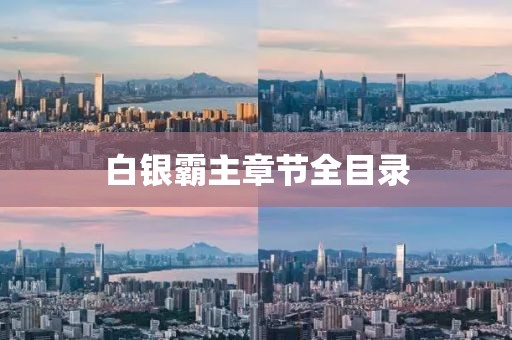 白银霸主章节全目录