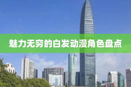魅力无穷的白发动漫角色盘点