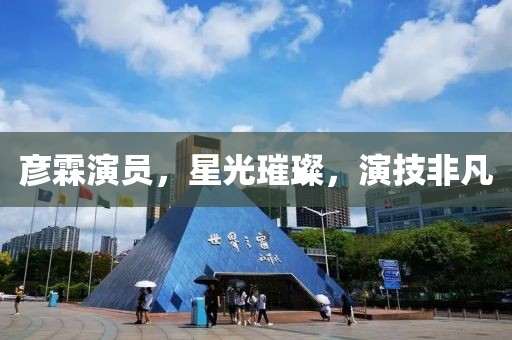 彦霖演员，星光璀璨，演技非凡