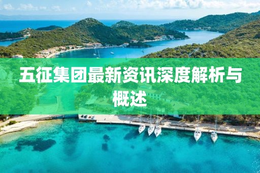 五征集团最新资讯深度解析与概述