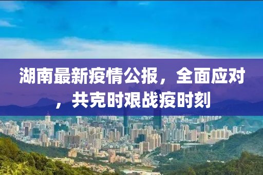 湖南最新疫情公报，全面应对，共克时艰战疫时刻