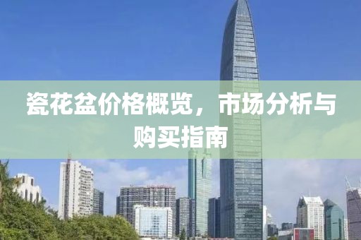 瓷花盆价格概览，市场分析与购买指南