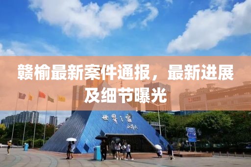 赣榆最新案件通报，最新进展及细节曝光