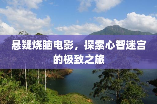 悬疑烧脑电影，探索心智迷宫的极致之旅