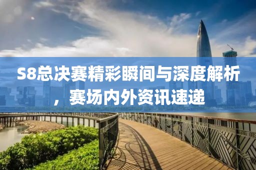 S8总决赛精彩瞬间与深度解析，赛场内外资讯速递