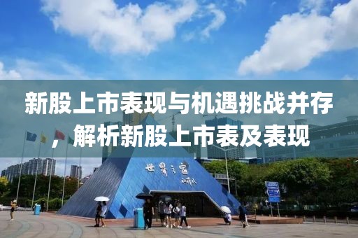 新股上市表现与机遇挑战并存，解析新股上市表及表现