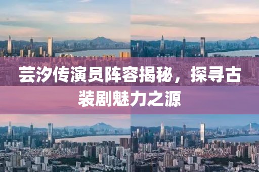 芸汐传演员阵容揭秘，探寻古装剧魅力之源