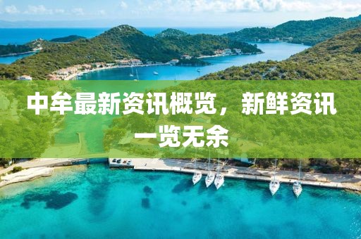 中牟最新资讯概览，新鲜资讯一览无余