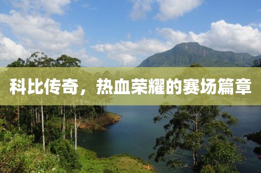 科比传奇，热血荣耀的赛场篇章