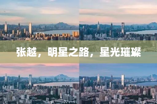 张越，明星之路，星光璀璨