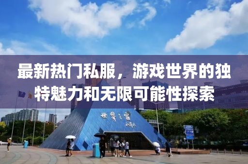 最新热门私服，游戏世界的独特魅力和无限可能性探索