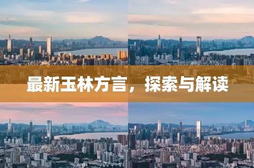 最新玉林方言，探索与解读