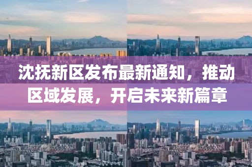 沈抚新区发布最新通知，推动区域发展，开启未来新篇章