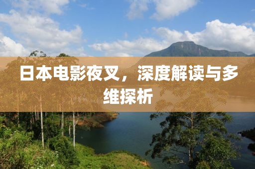 日本电影夜叉，深度解读与多维探析