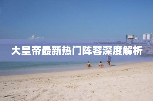 大皇帝最新热门阵容深度解析