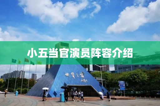 小五当官演员阵容介绍
