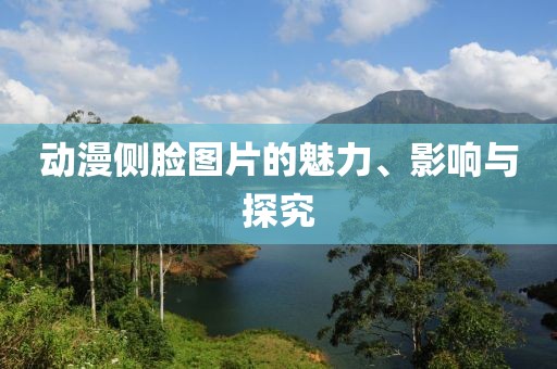 动漫侧脸图片的魅力、影响与探究