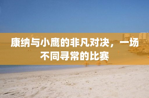 康纳与小鹰的非凡对决，一场不同寻常的比赛