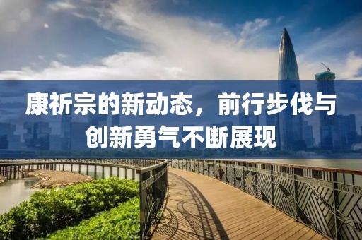 康祈宗的新动态，前行步伐与创新勇气不断展现
