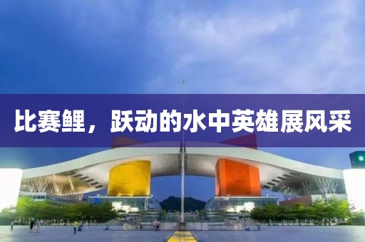 比赛鲤，跃动的水中英雄展风采